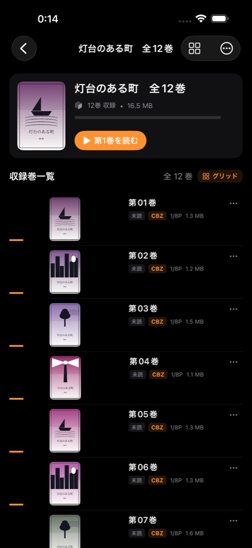 全巻セットの階層